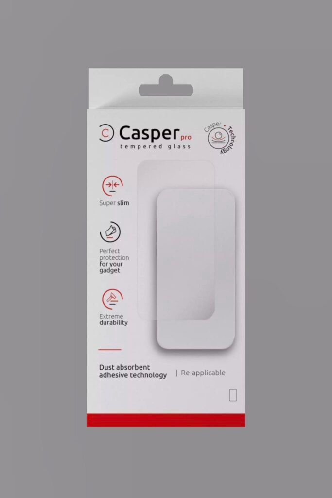 Casper Pro Tempered Glass For iPhone 16 Pro Max / 17 Pro Max  (Clear)