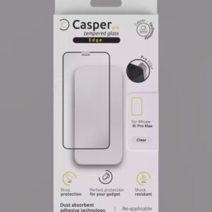 Casper Pro Edge Tempered Glass For iPhone 16 Pro Max / 17 Pro Max (Clear)