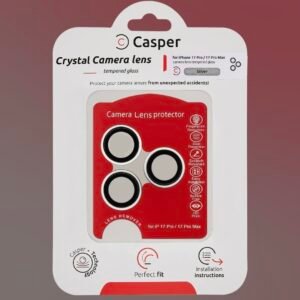 Casper Camera Lens Protector For iPhone 17 Pro / 17 Pro Max (Silver)